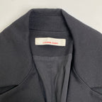 LIVIANA CONTI / ボックスシルエット ジャケット ブラック 参考定価：50,000程度 SIZE:44