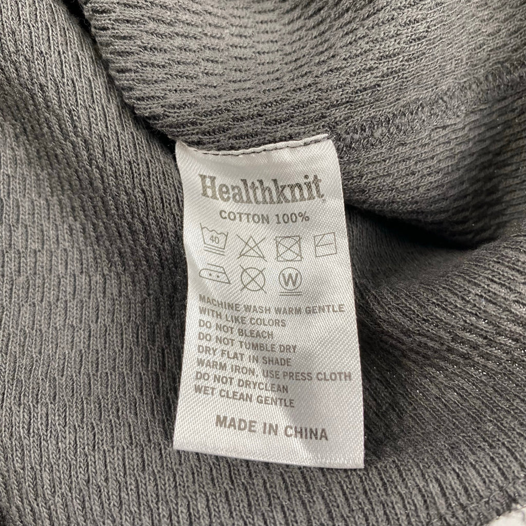 【タグ付】 Healthknit ヘルスニット × BEAMS PLUS ビームスプラス / 別注 Honeycomb Thermal Henry Neck T-shirt ヘンリーネック カットソー 参考定価：7,000+tax SIZE:XL