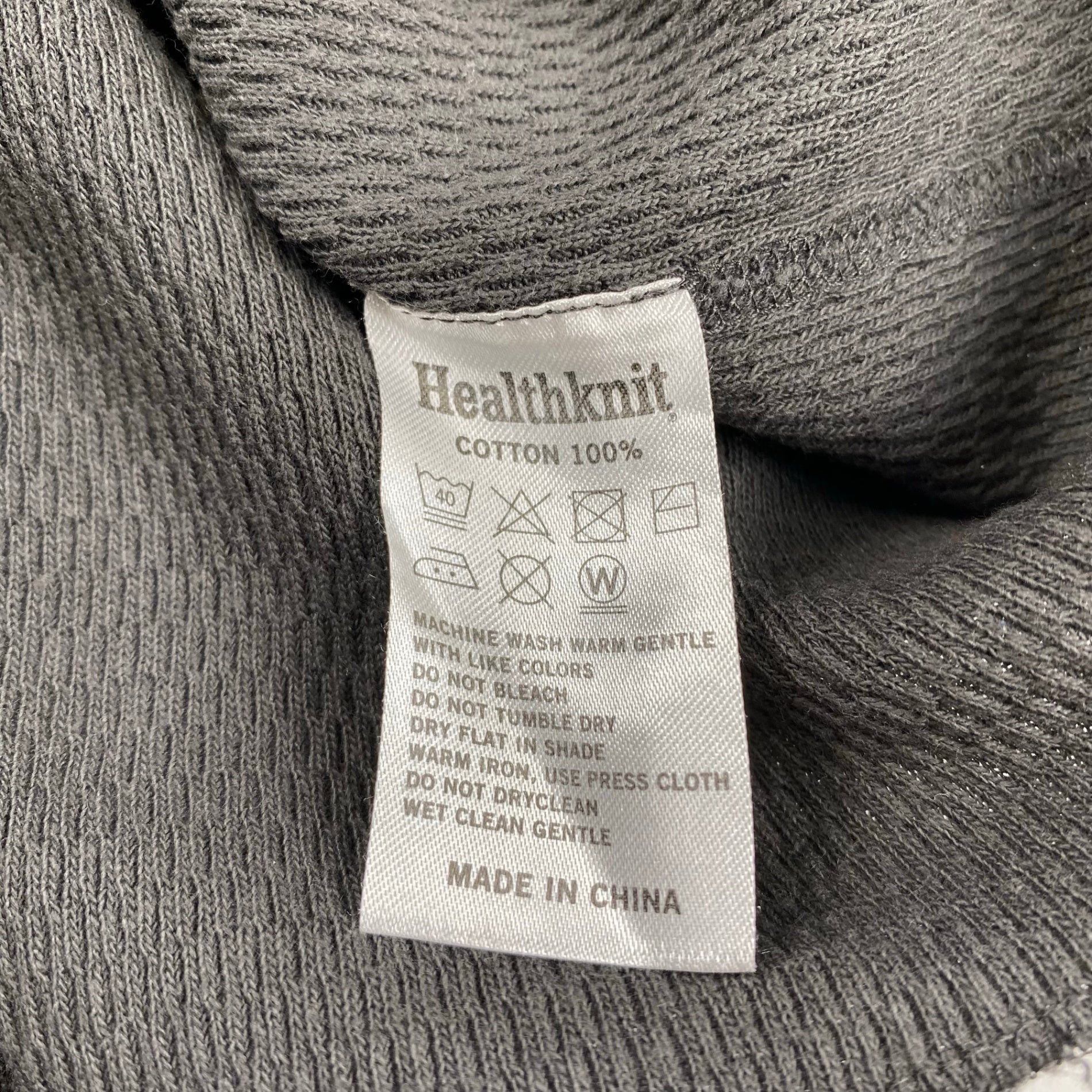 【タグ付】 Healthknit ヘルスニット × BEAMS PLUS ビームスプラス / 別注 Honeycomb Thermal Henry Neck T-shirt ヘンリーネック カットソー 参考定価：7,000+tax SIZE:XL