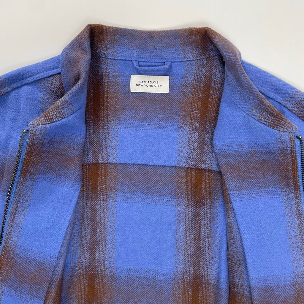 SATURDAYS NYC サタデーズ ニューヨークシティ / オンブレジップジャケット 参考定価：23,000+tax SIZE:L