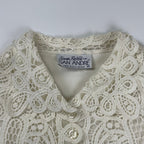 VINTAGE ヴィンテージ / USA製ヴィンテージレースシャツ ホワイト SIZE：FREE