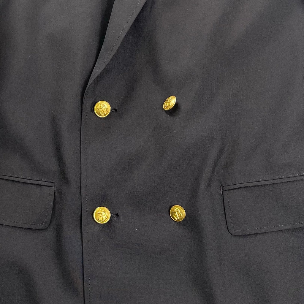 BEAMS PLUS ビームスプラス / 4B Double Breasted Blazer Wool タグ・替えボタン付 参考定価：45,000+tax SIZE：L