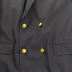 BEAMS PLUS ビームスプラス / 4B Double Breasted Blazer Wool タグ・替えボタン付 参考定価：45,000+tax SIZE：L