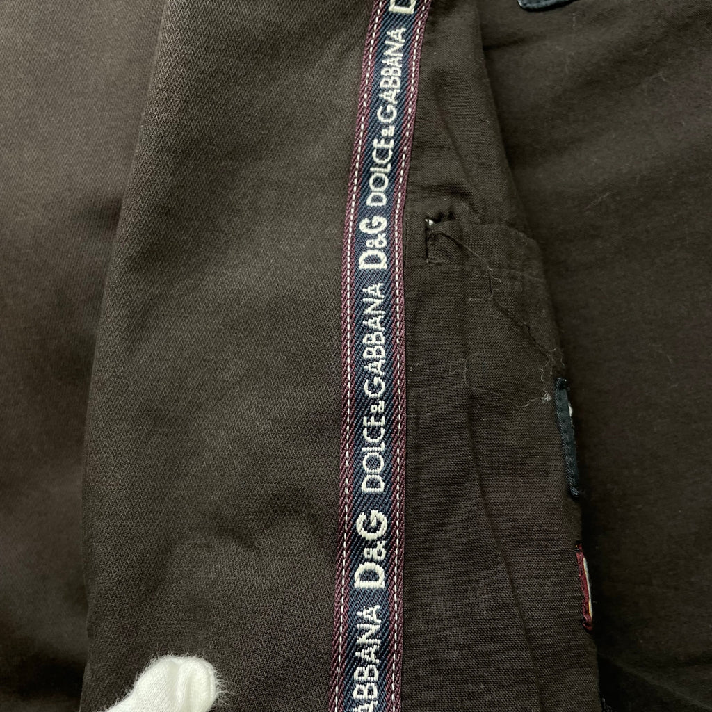 D&G DOLCE & GABBANA / アーカイブコットンジャケット 参考定価：100,000程度 SIZE:48