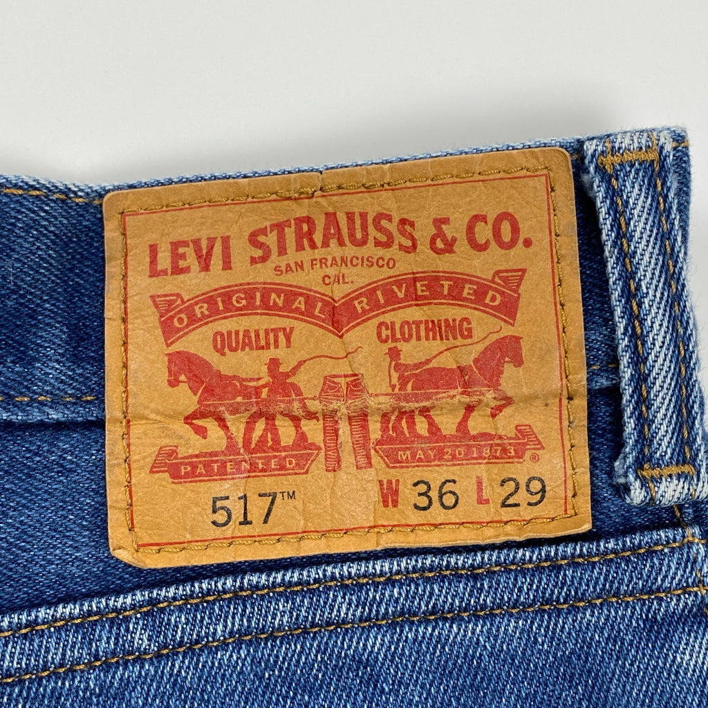 Levi's リーバイス / 517ブーツカットデニムパンツ インディゴ  SIZE：W36