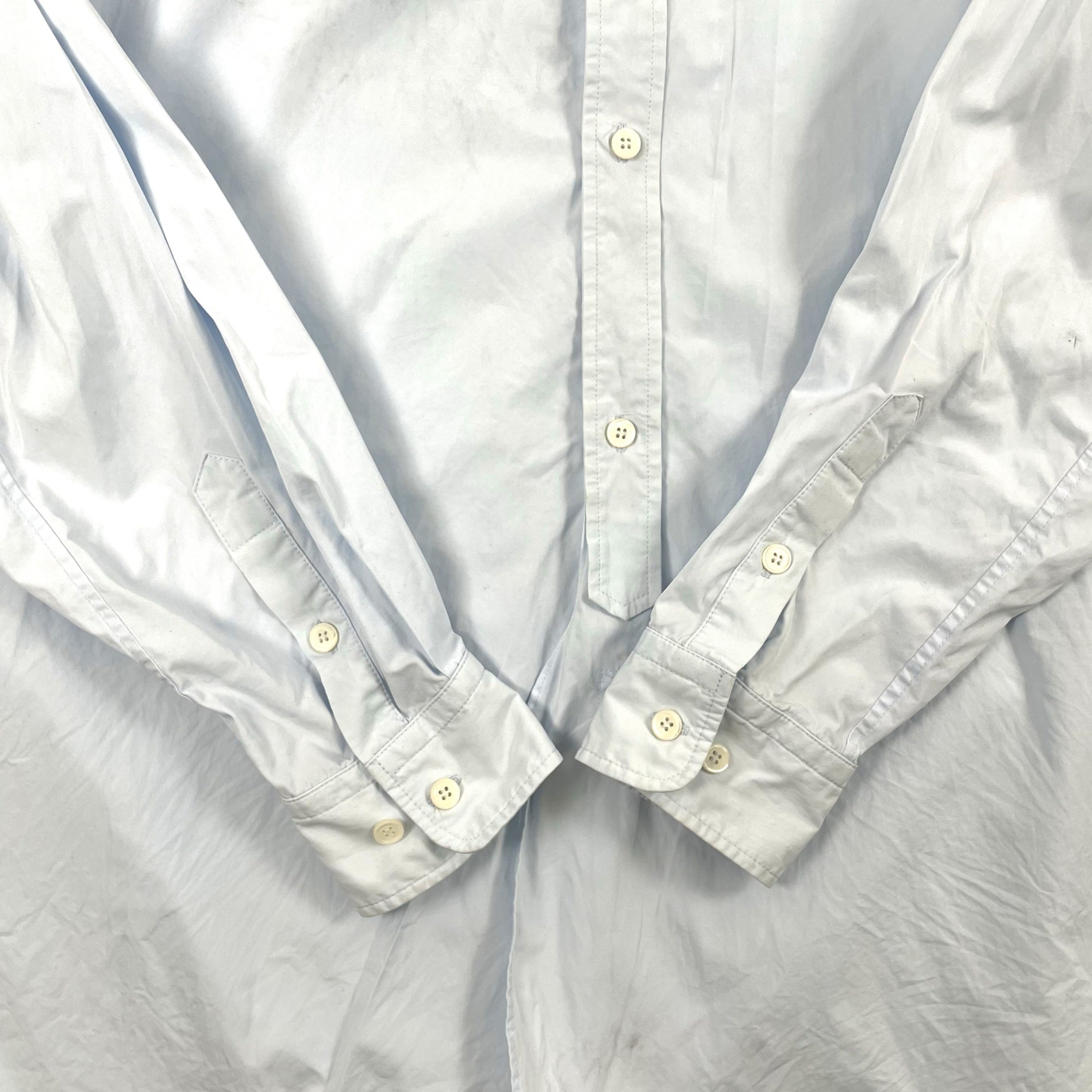 HED MAYNER / ノーカラービッグシャツ 20AW SIZE:S