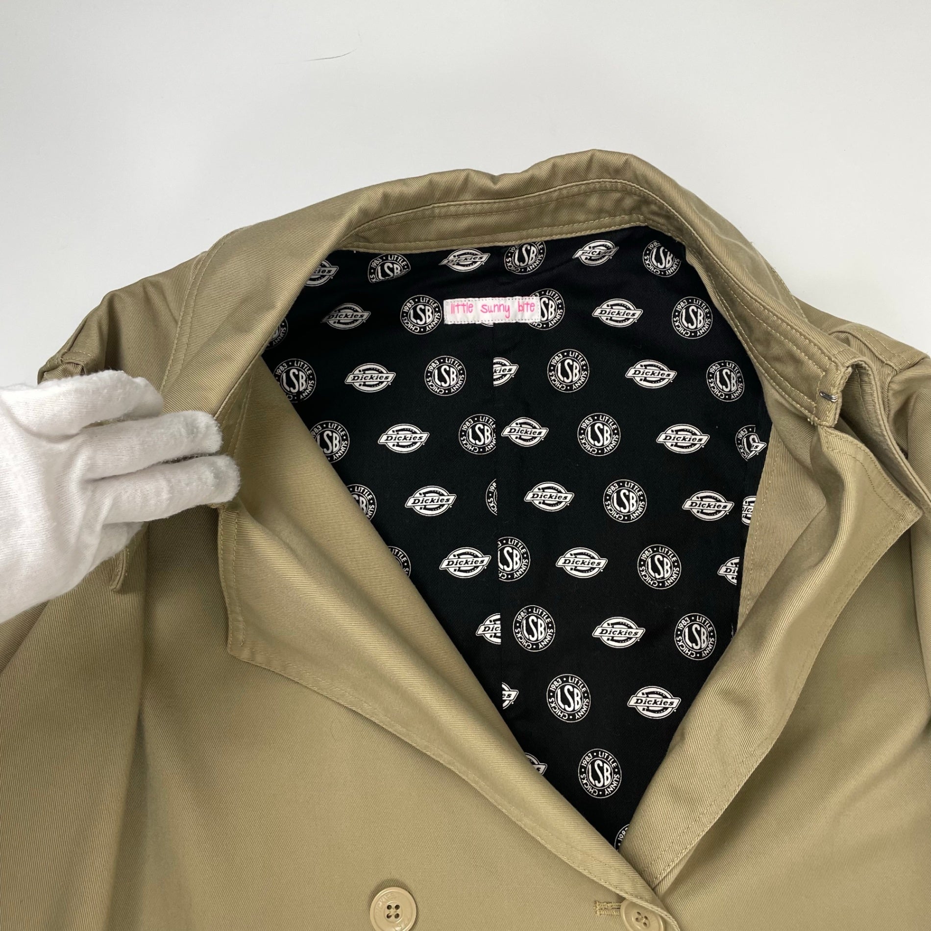 little sunny bite × Dickies リトルサニーバイト ディッキーズ / コラボトレンチコート 参考定価：29,800+tax SIZE:S