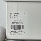 Maison MIHARA YASUHIRO / HANK OG Sole Canvas Low-top Sneaker 参考定価：34,000+tax SIZE:42