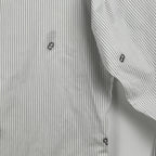 HERMES エルメス / シェーヌダンクル柄 ストライプ シャツ セリエボタン SIZE:40（L程度）
