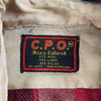 VINTAGE / 〈C.P.O〉フランネルジャケット SIZE:M