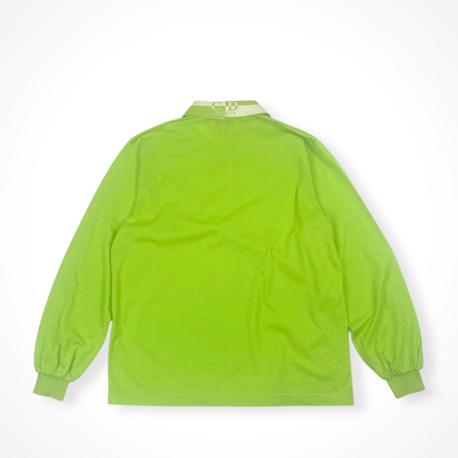 Christian Dior SPORTS クリスチャンディオール スポーツ / ヴィンテージバイカラーポロシャツ グリーン SIZE:L