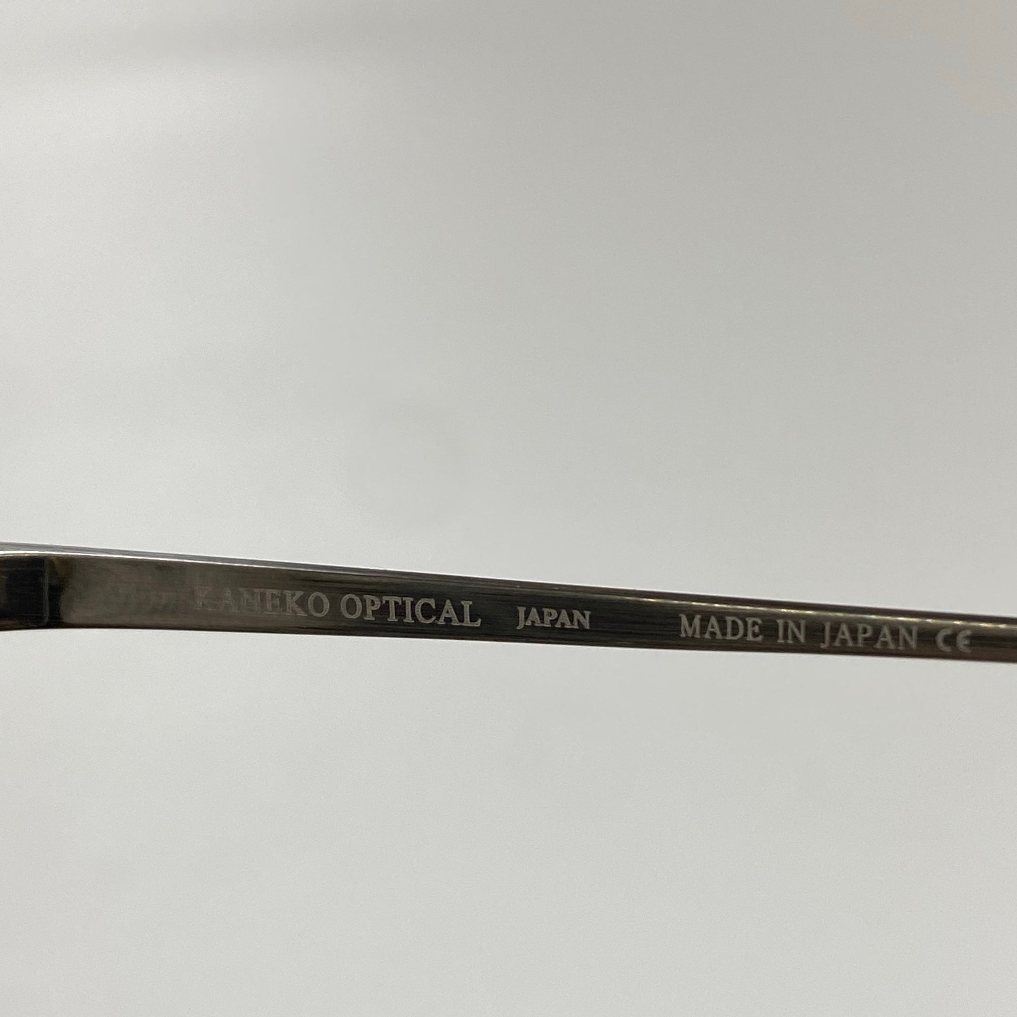 【極美品】金子眼鏡 / メタルラウンド KJ-50 度なしクリアレンズ 参考定価：50,000+tax