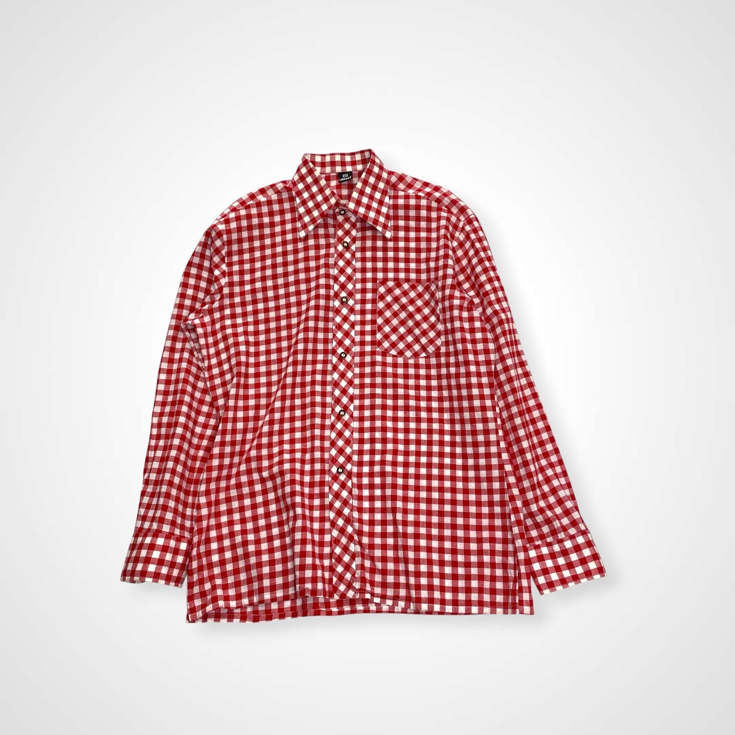 VINTAGE ヴィンテージ / 70s 【LINCRON】 ユーロヴィンテージシャツ SIZE:L程度