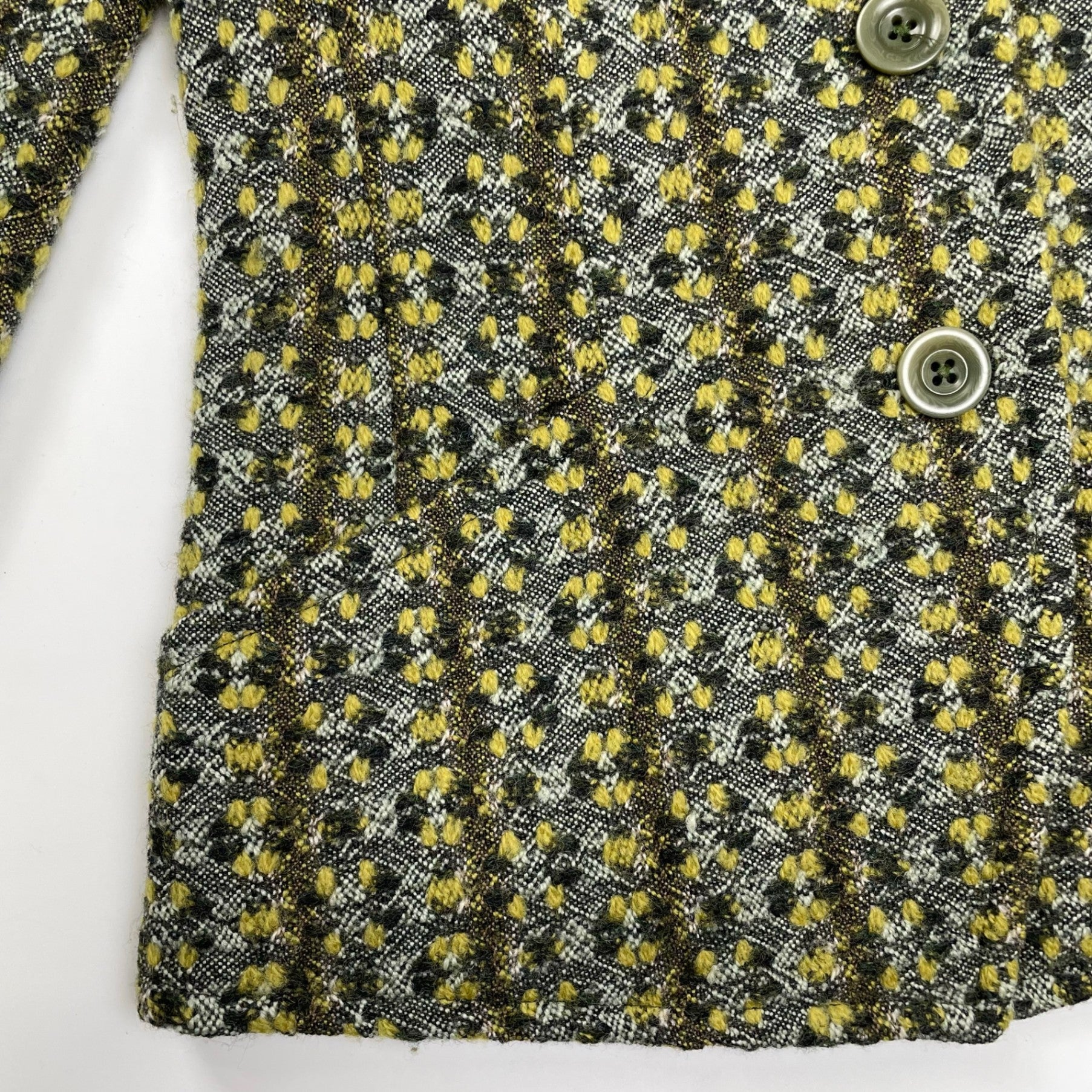 DRIES VAN NOTEN ドリスヴァンノッテン / ファンシーツイードジャケット 参考定価：200,000程度 SIZE：38