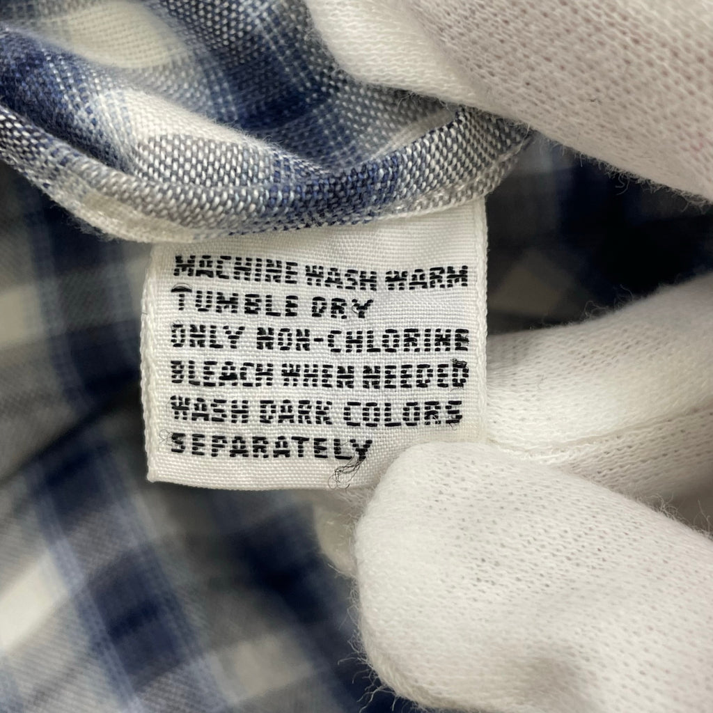 VINTAGE ヴィンテージ / GEOFFREY BEENE オンブレ風 BDチェックシャツ SIZE:XL