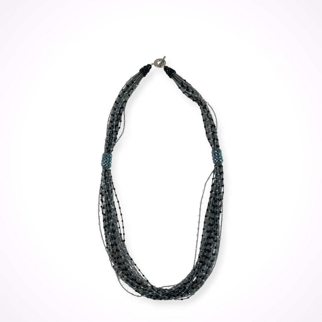GIORGIO ARMANI / 20連ビーズネックレス 箱付 参考定価：180,000程度