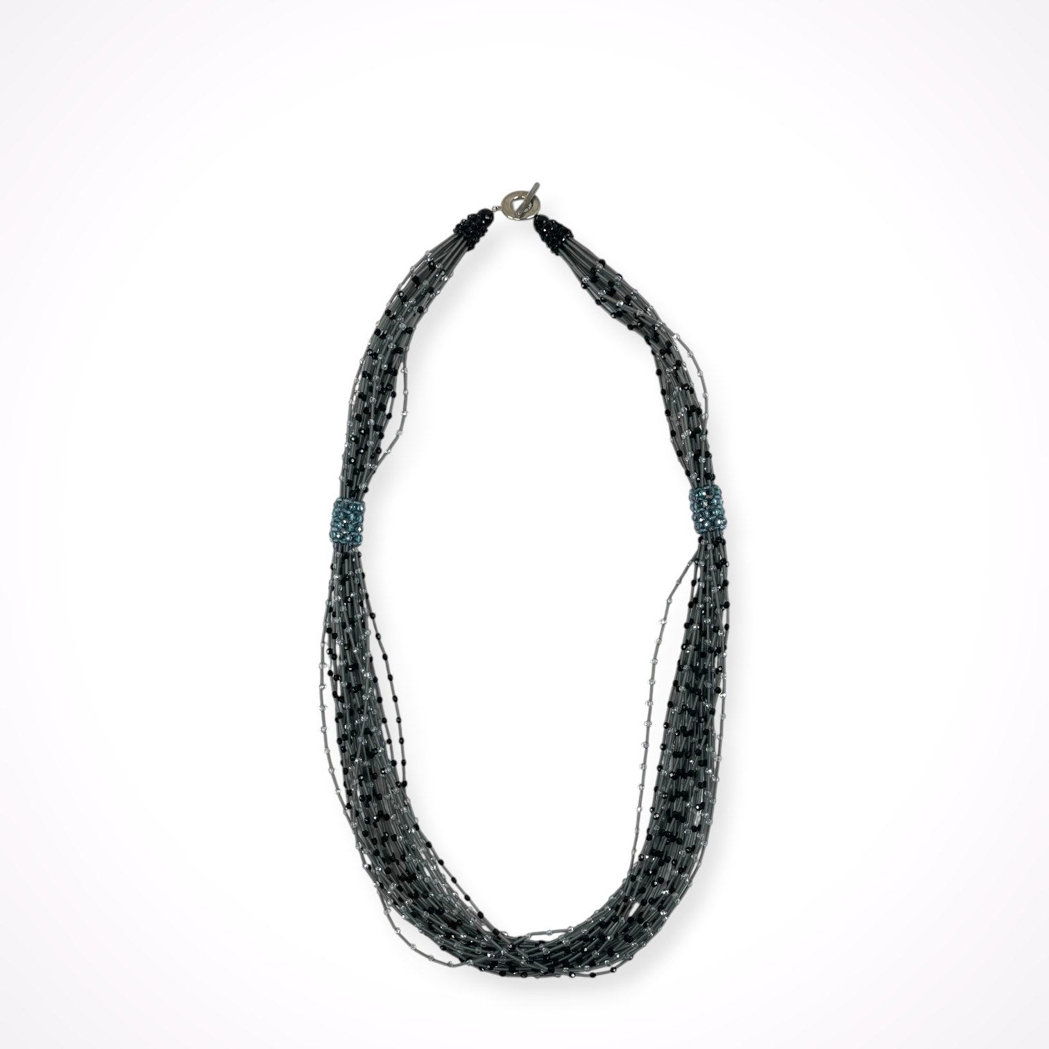 GIORGIO ARMANI / 20連ビーズネックレス 箱付 参考定価：180,000程度