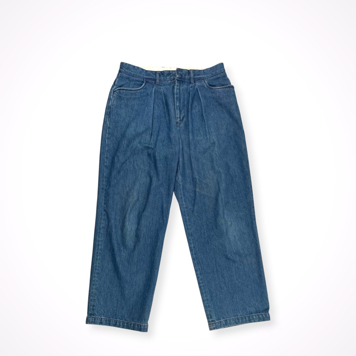FARAH / 2タックワイドテーパード デニムパンツ 参考定価：18,000+tax SIZE：34