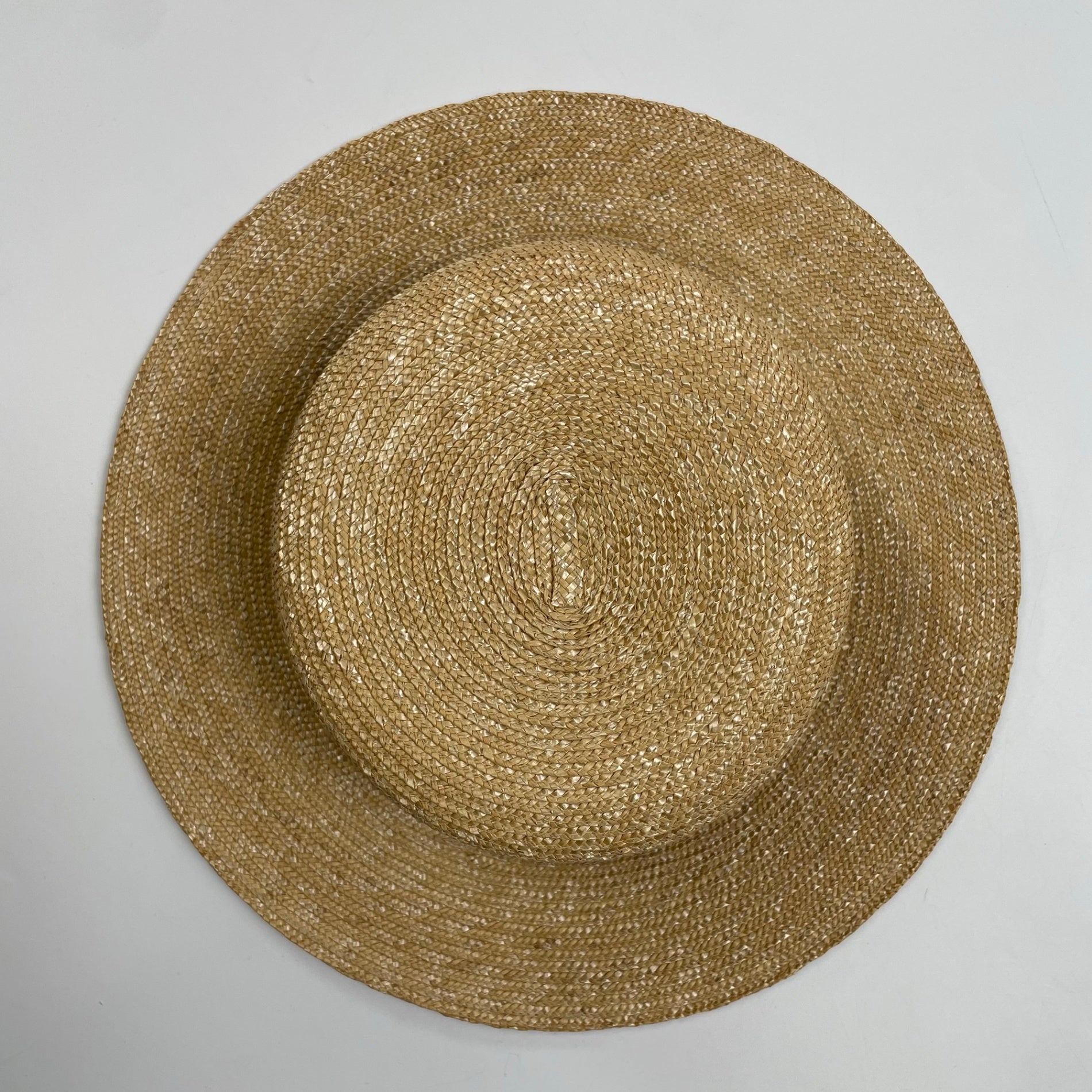 NAPRON ナプロン / ストローハット カンカン帽 参考定価：18,000程度 頭囲：58