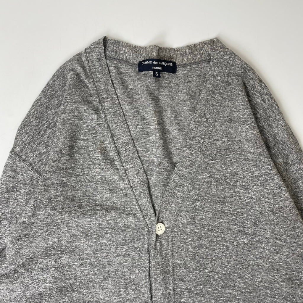 COMME des GARCONS HOMME / 11SS ミニマルカーディガン グレー SIZE:S