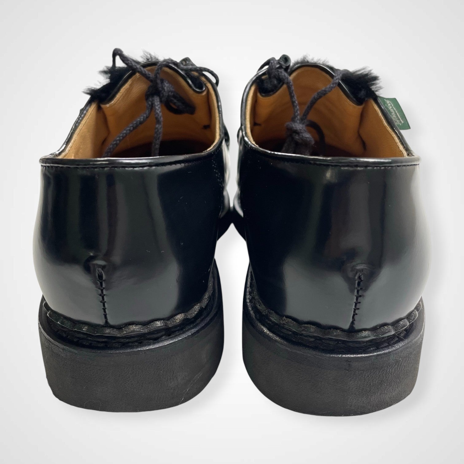 Paraboot × UNITED ARROWS パラブーツ ユナイテッドアローズ / チロリアンシューズ レッキスファー ブラック 参考定価：65,000+tax SIZE:5(24.5cm)
