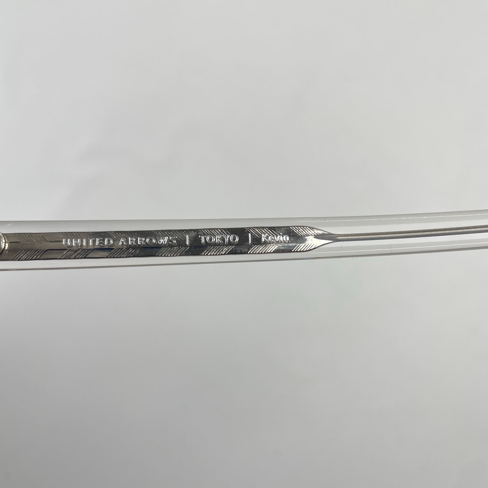 金子眼鏡 × UNITED ARROWS / KEVIN クリアパント レンズ無し 常田大希着用モデル