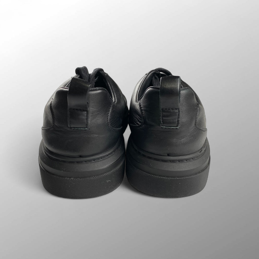 Salvatore Ferragamo サルバトーレ フェラガモ / ガンチーニ レザー スニーカー ブラック レディース SIZE：8（25.5cm程度）