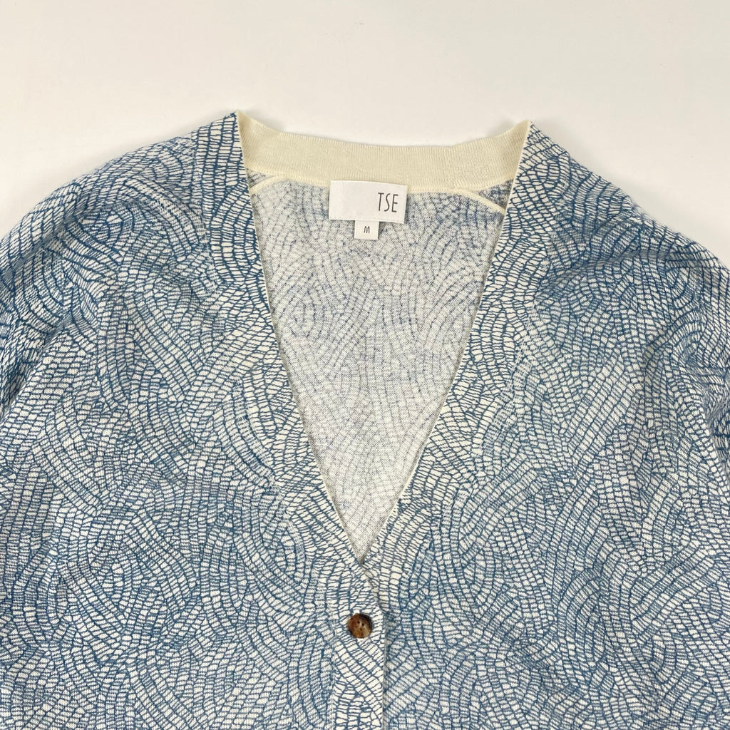 TSE / カシミヤニットカーディガン 参考定価：70,000程度 SIZE:M