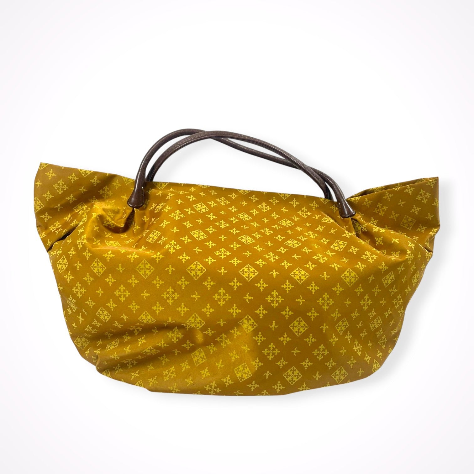 russet ラシット / 総柄ハンドバッグ レザーハンドル