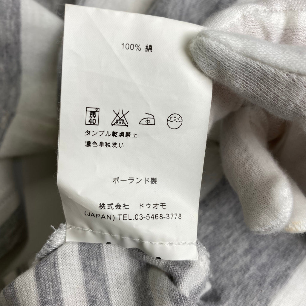 MARIOS マリオス / デザインボーダーカットソー 切替 イタリアブランド ユニセックス SIZE:M