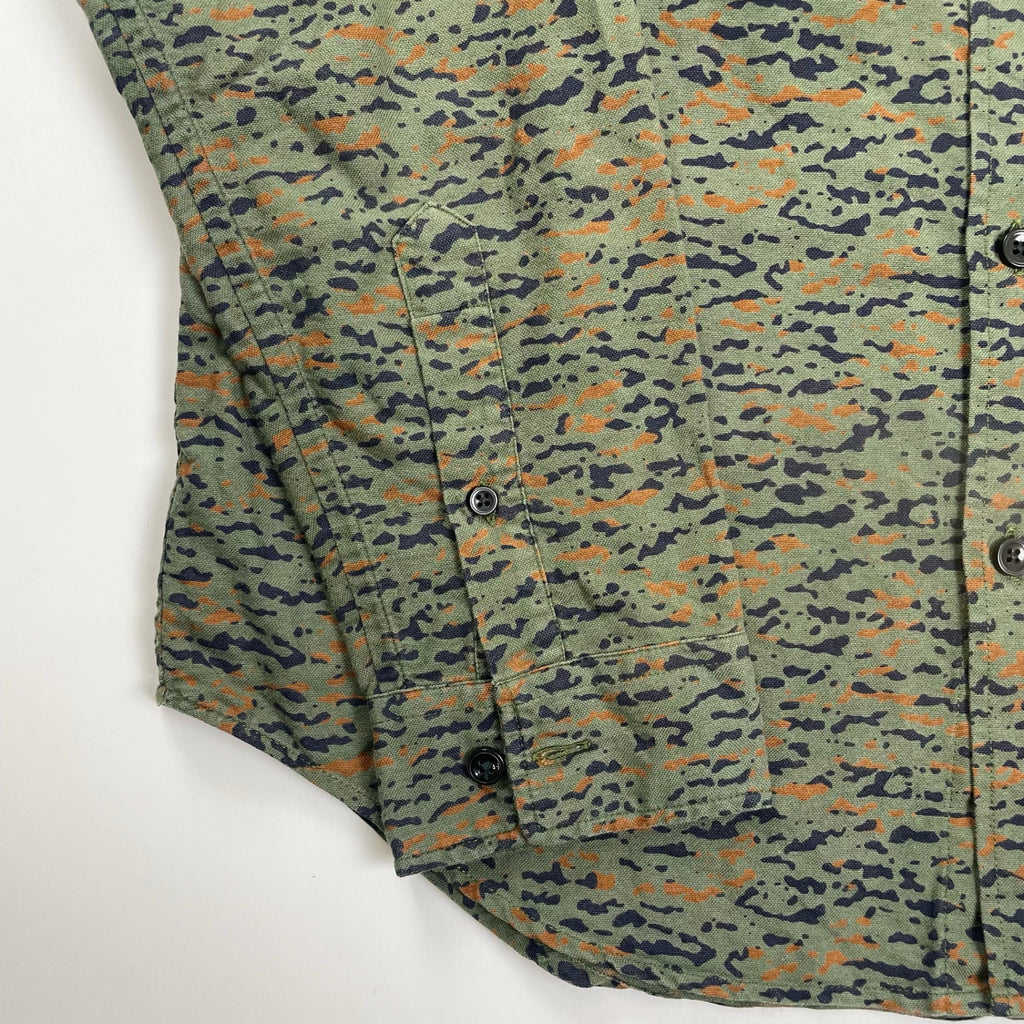 LACOSTE ラコステ / 迷彩柄 オックスシャツ SIZE:M