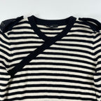 green(HYKE) / エポレットボーダーニット 参考定価：30,000程度 SIZE:1