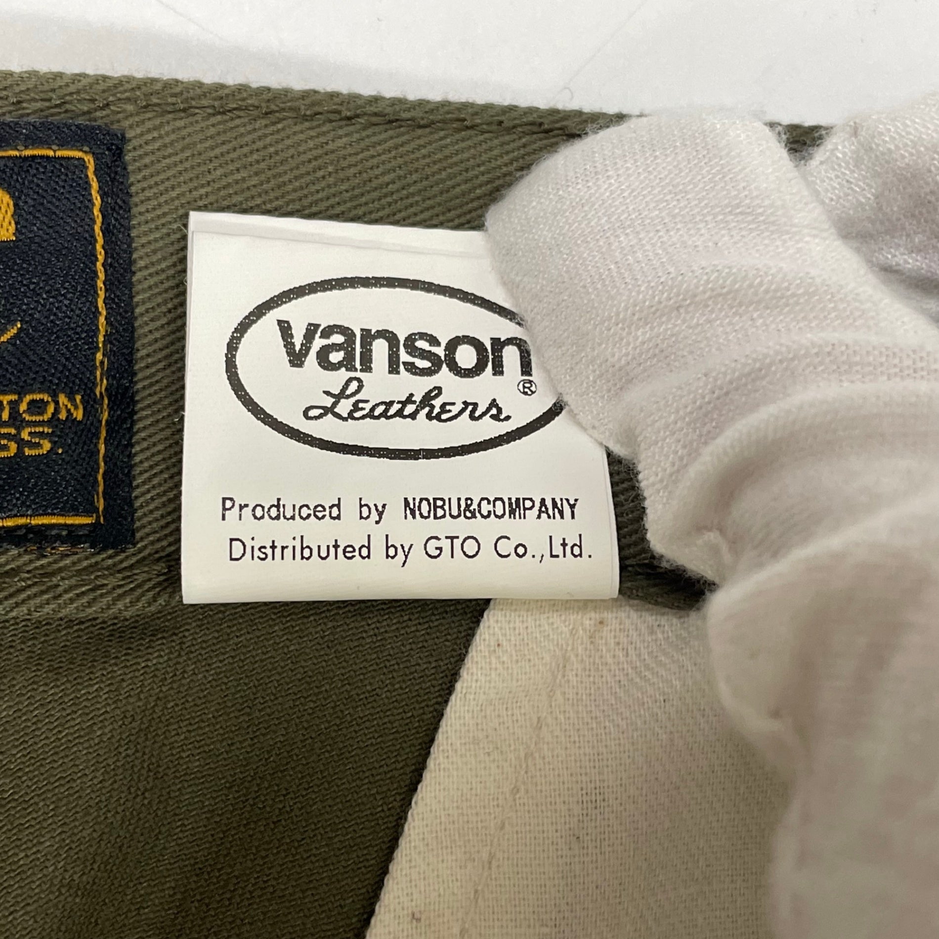 vanson / クロスボーンコットンチノパンツ 参考定価：13,800+tax SIZE:W32