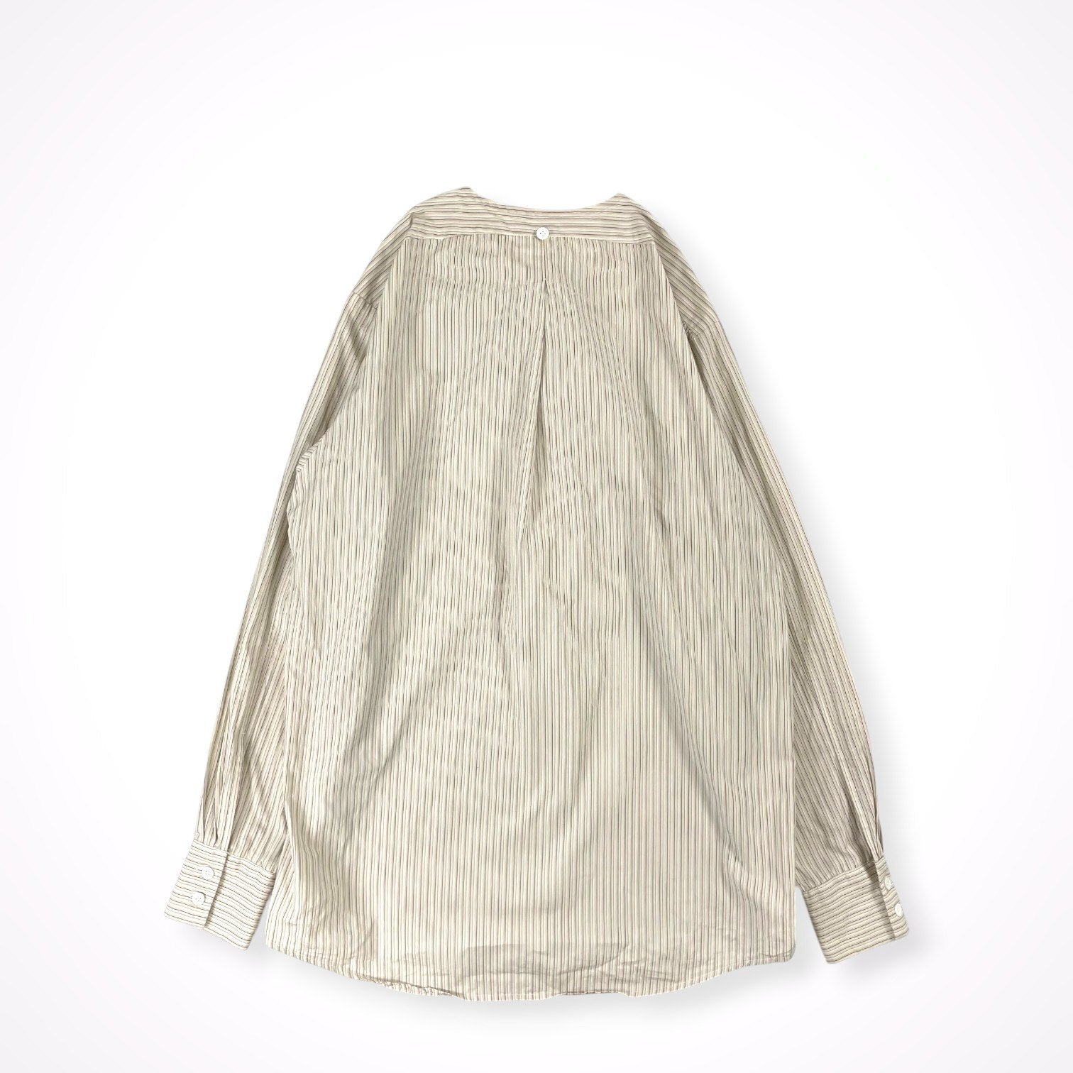 osakentaro / バラバラストライプシャツ 参考定価：30,000程度 SIZE：M-L程度