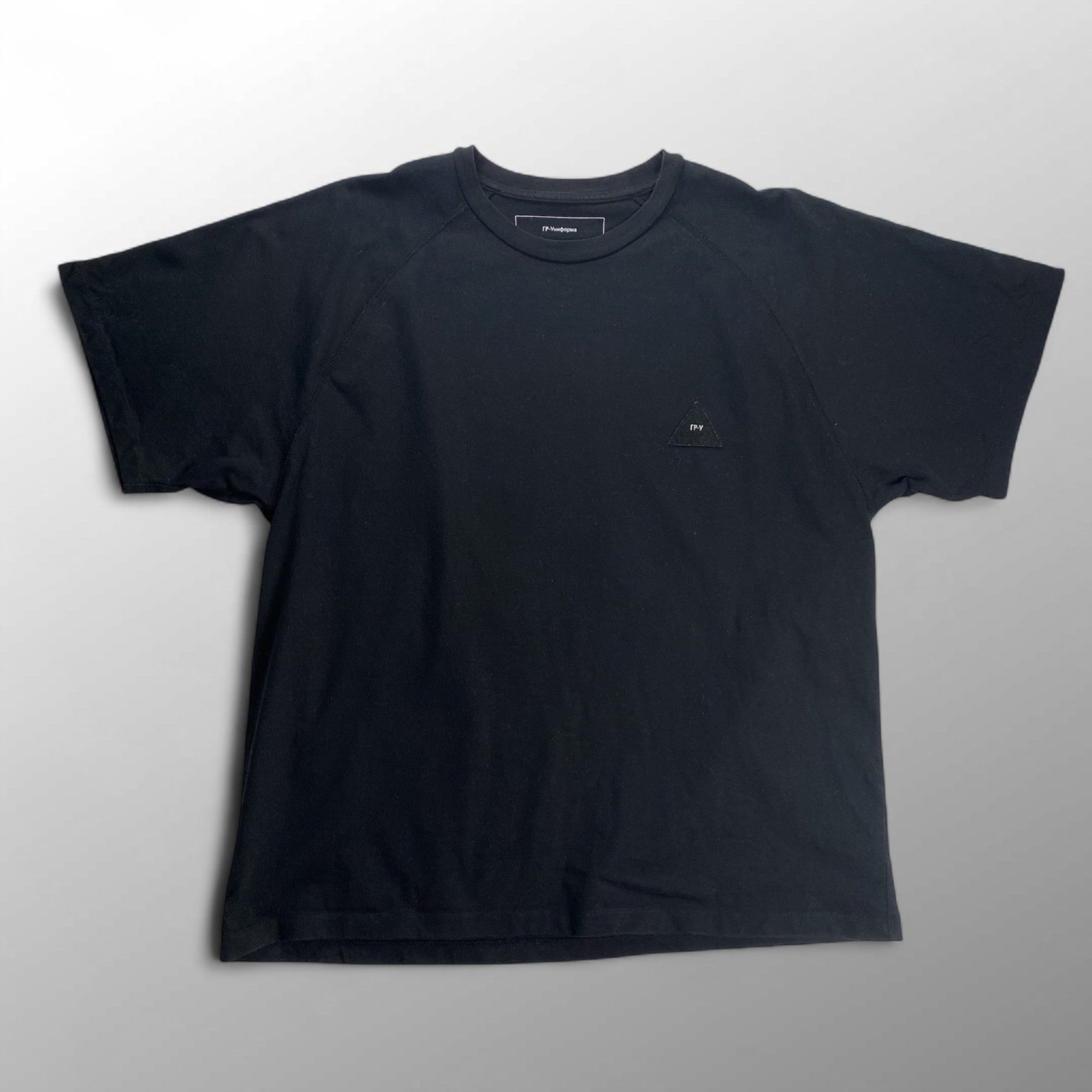 GR-Uniforma GR ユニフォーマ / トライアングルロゴTEE GR03-T902 ブラック SIZE：M