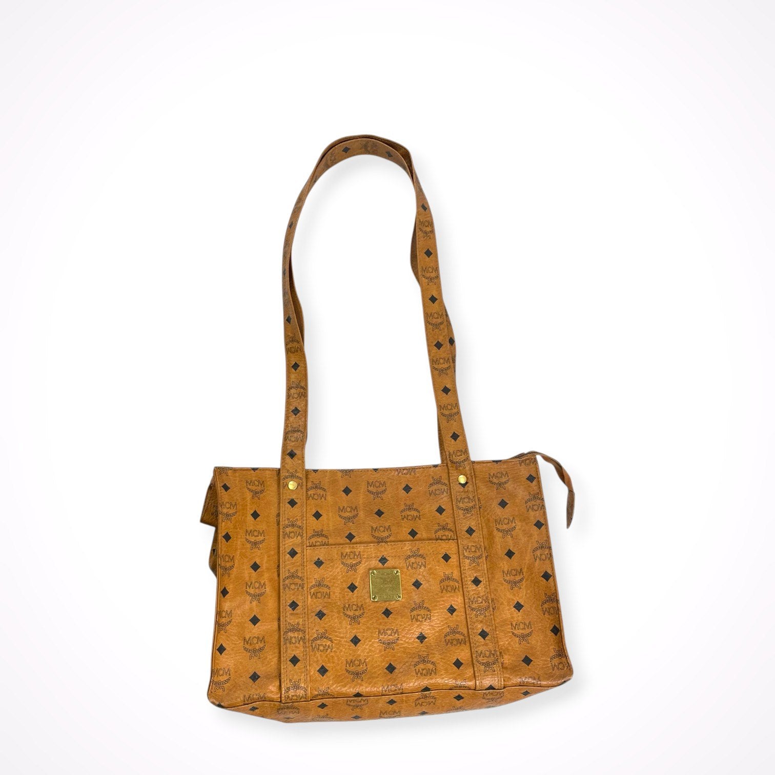 MCM エムシーエム / ビセトス柄トートバッグ ブラウン