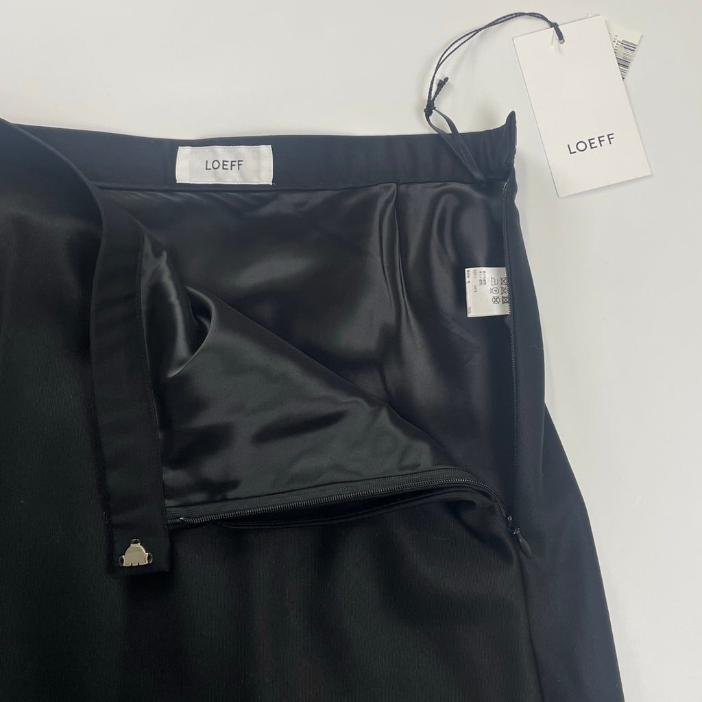 LOEFF ロエフ / LF W GABA TUBE SK ギャバジンウールスカート 参考定価：28,000+tax SIZE:1