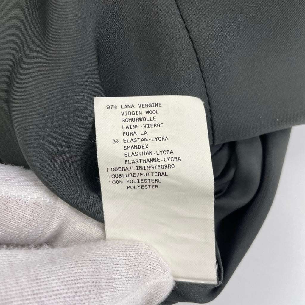 ARMANI COLLEZIONI アルマーニ コレッツォーニ / デザインコンパクトジャケット イタリア製 SIZE:40