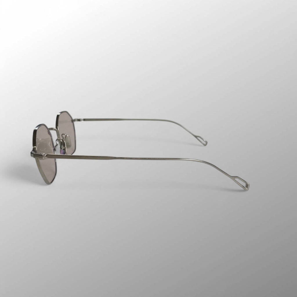 25SS SOPHNET × 金子眼鏡 / TITANIUM SUNGLASSES OCTAGON 度なしライトグレーレンズ 参考定価：44,000+tax