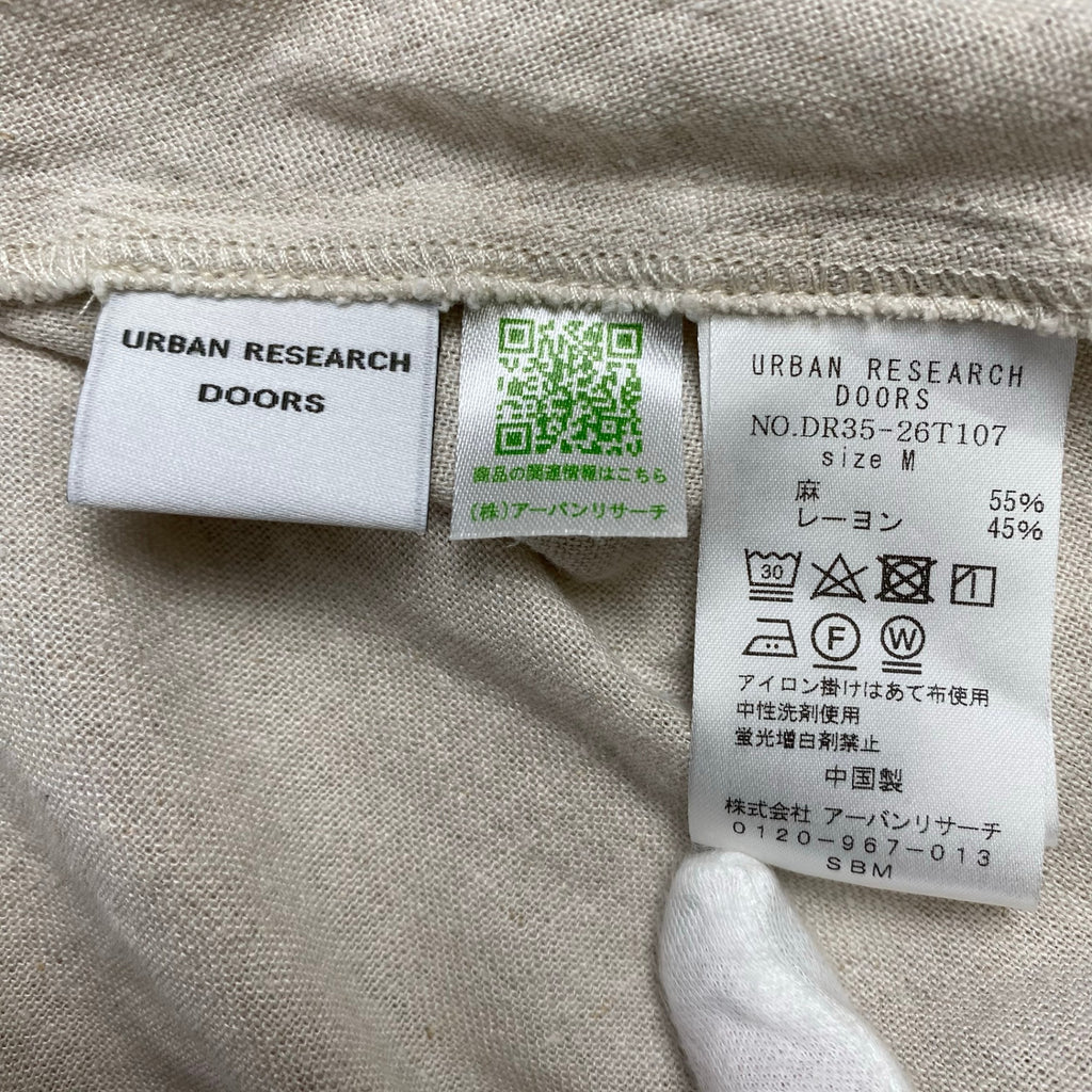 URBAN RESEARCH DOORS アーバンリサーチドアーズ / リネンレーヨンバイカラーワンピース 参考定価：10,000+tax SIZE:M