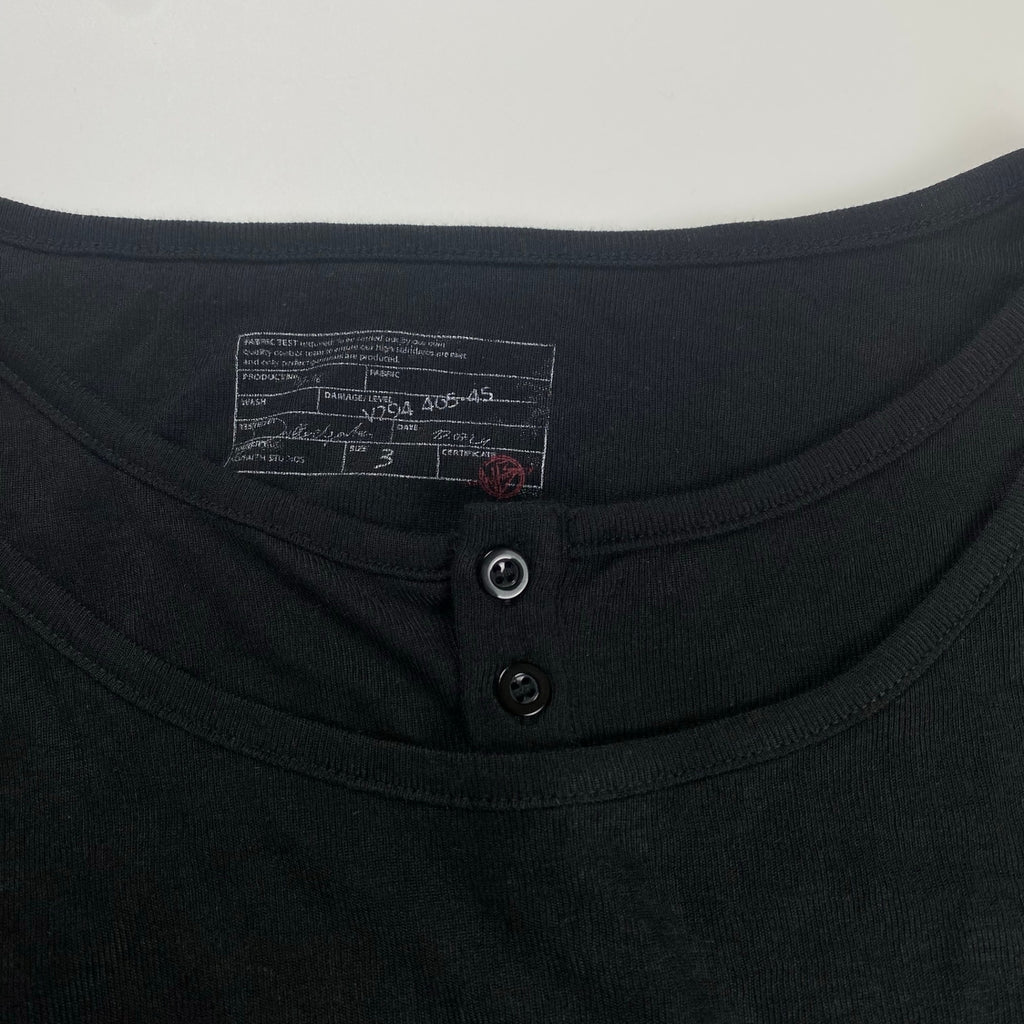 【タグ付】 NO/FAITH STUDIOS / DOUBLE LAYERED LONG SLEEVE ダブルレイヤードロングスリーブTシャツ SIZE:3