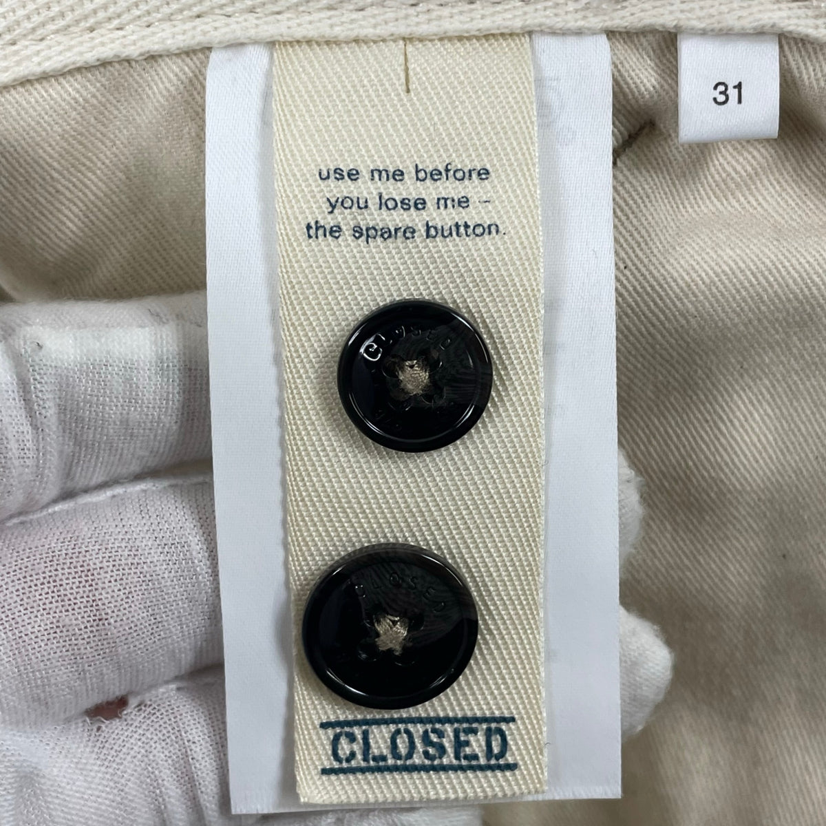 Nigel Cabourn × CLOSED / コラボ ワイドミリタリーパンツ 参考定価：45,000程度 SIZE:31