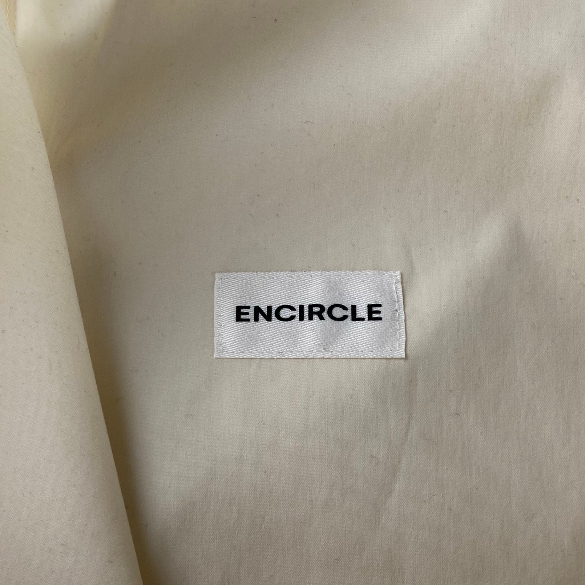 ENCIRCLE エンサークル / Big Pants 膝タック ワイド イージー パンツ SIZE:FREE