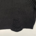 DESIGNER REMIX CHARLOTTE ESKILDSEN デザイナーリミックス / 解かれたニット Unraveled Knit 参考定価：28,000程度 SIZE：XXS
