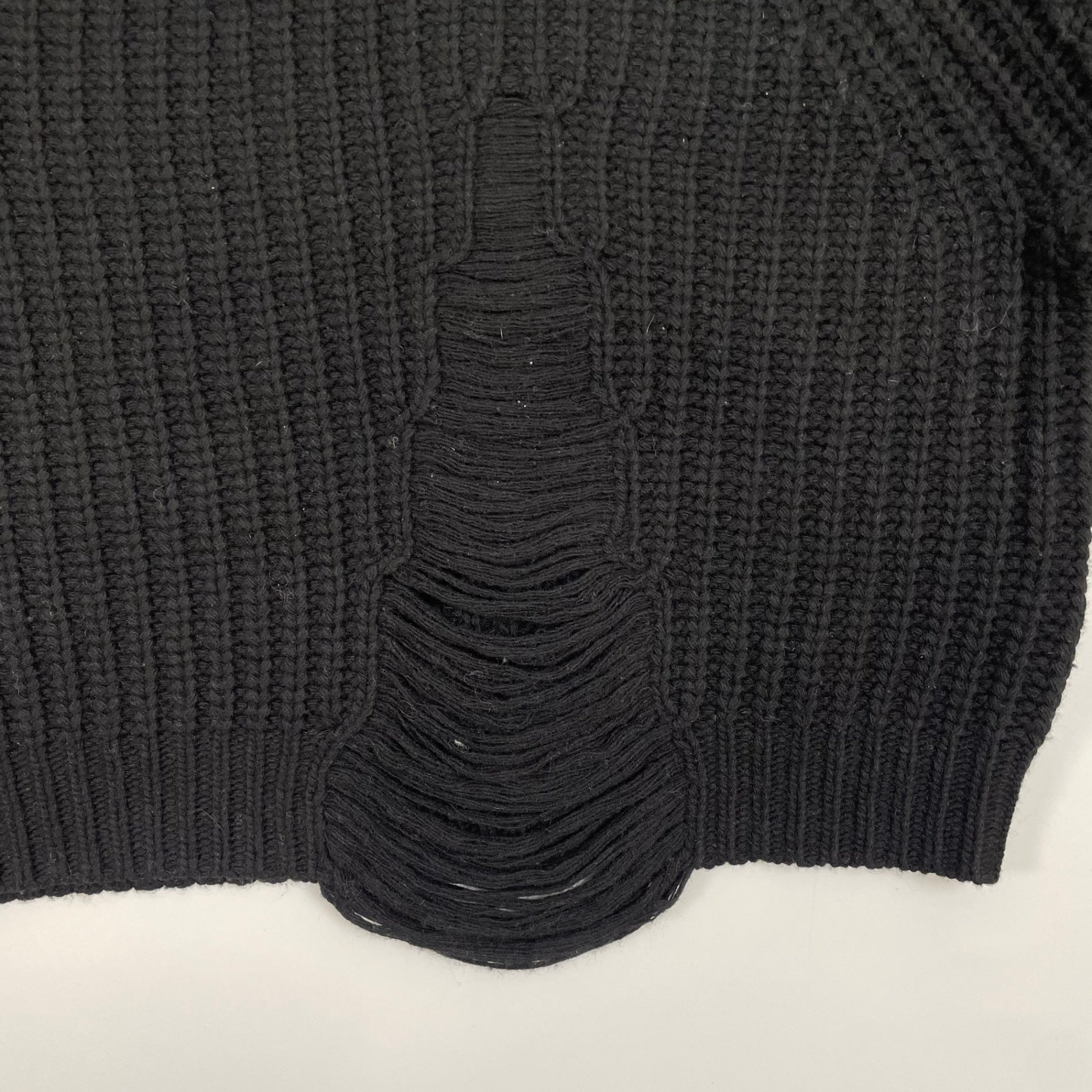 DESIGNER REMIX CHARLOTTE ESKILDSEN デザイナーリミックス / 解かれたニット Unraveled Knit 参考定価：28,000程度 SIZE：XXS