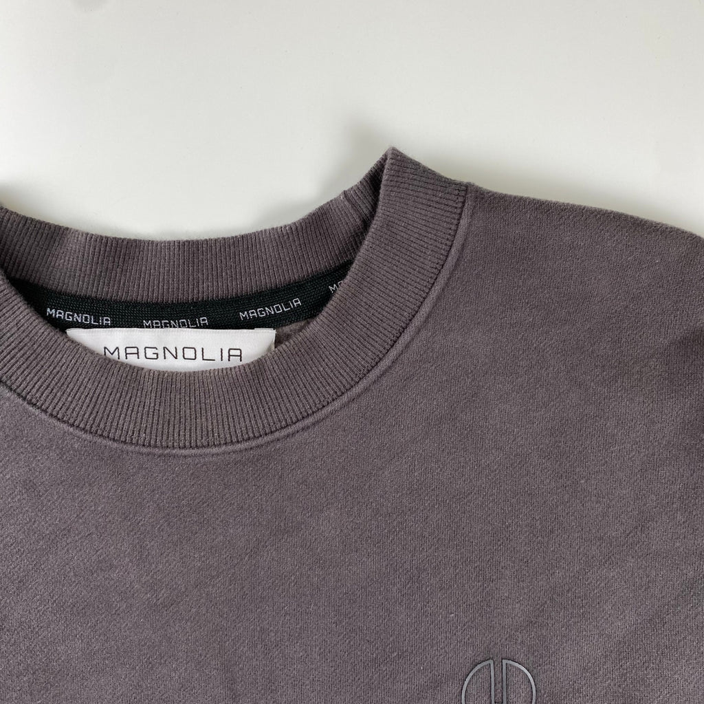 MAGNOLIA マグノリア / クロップド ロゴ スウェット ミニマルデザイン SIZE:FREE