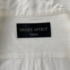 SHARE SPIRIT シェアースピリット / Wing Collar Shirt FS2319 参考定価：39,000+tax SIZE:48