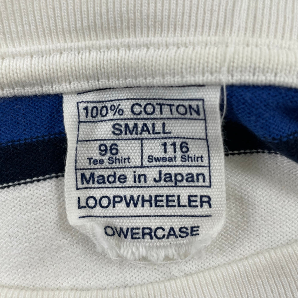 LOOPWHEELER × LOWERCASE / ツリテンジクマルチボーダー 参考定価：14,000+tax SIZE:S