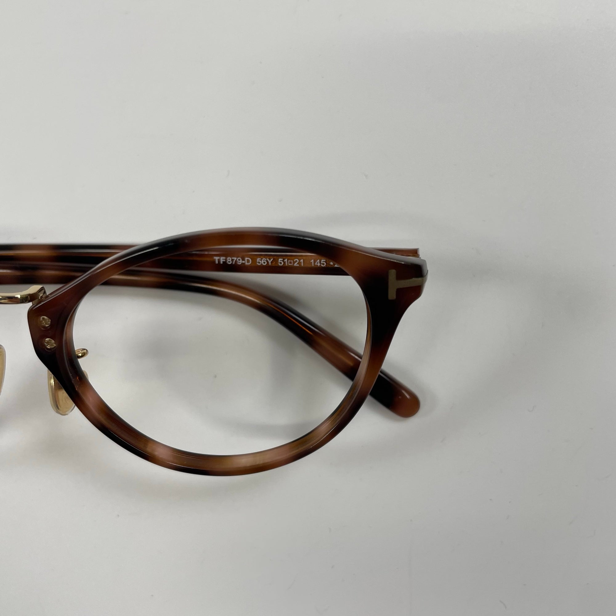 TOM FORD / ボストン型アイウェア 参考定価：63,000+tax SIZE:51□21-145