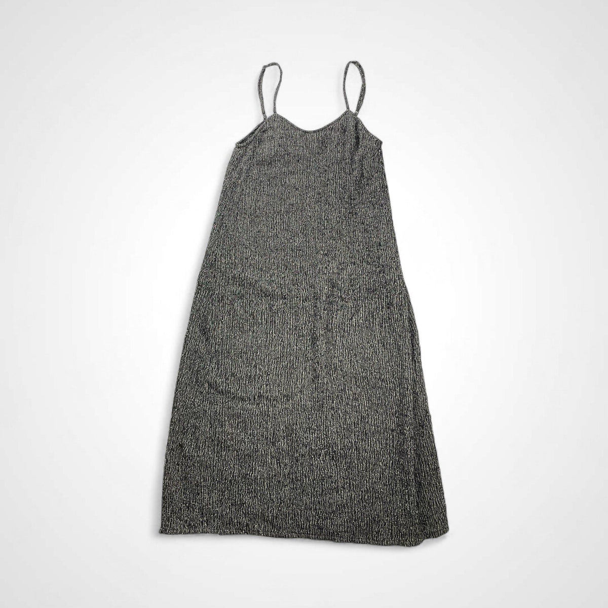 R JUBILEE アールジュビリー / ウールキャミソールワンピース ホワイト×ブラック 参考定価：20,000+tax SIZE:S